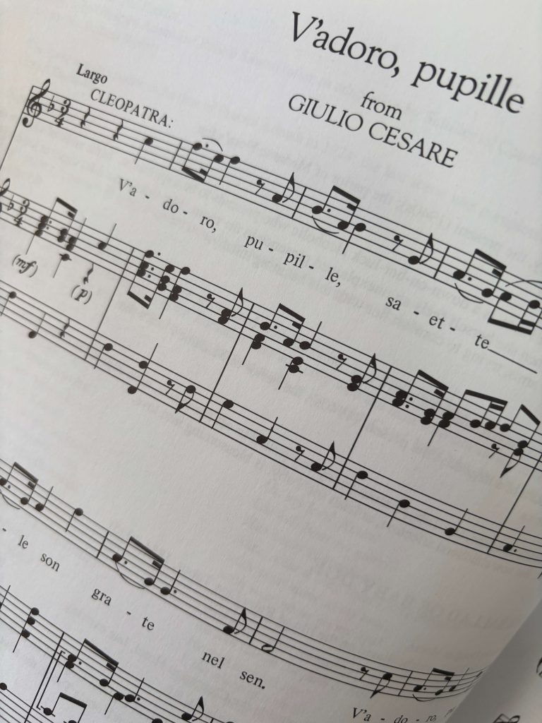Page of music